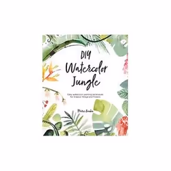 ISBN DIY Watercolor Jungle, Art & design, Anglais, 160 pages