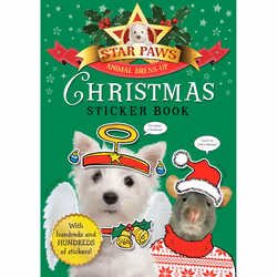 ISBN Christmas Sticker Book: Star Paws, Anglais, Livre broché, 16 pages