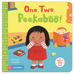 ISBN Felty Flaps: One, Two, Peekaboo! Couverture rigide