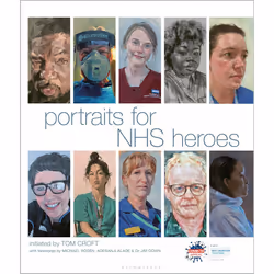 ISBN Portraits for NHS Heroes, Anglais, Couverture rigide, 224 pages