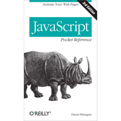 O'Reilly JavaScript Pocket Reference livre & manuel de logiciels