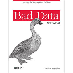 O'Reilly Bad Data Handbook livre & manuel de logiciels