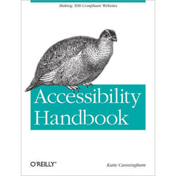 O'Reilly Accessibility Handbook livre & manuel de logiciels