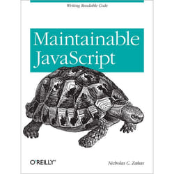 O'Reilly Maintainable JavaScript livre