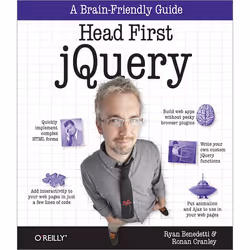O'Reilly Head First jQuery, 544 pages