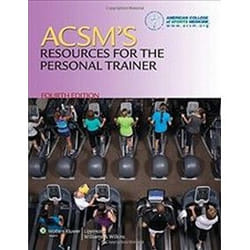 ACSM's Resources for the Personal Trainer American College Of Sports Medicine