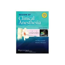 Review Of Clinical Anesthesia
