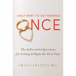 ISBN I Only Want to Get Married Once, Anglais, Couverture rigide, 192 pages