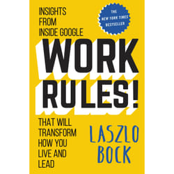 ISBN Work Rules! livre Business & finance Anglais Couverture rigide