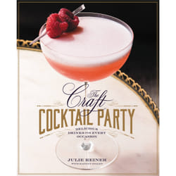 ISBN The Craft Cocktail Party livre Cooking Anglais Couverture rigide
