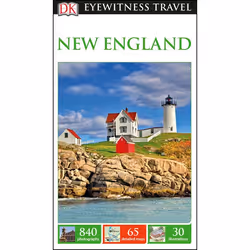 ISBN DK Eyewitness Travel Guide: New England, Fiction, Anglais, Livre broché, 400 pages
