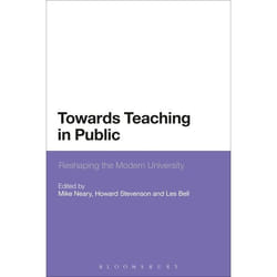 ISBN Towards Teaching in Public (Reshaping the Modern University) livre Anglais Livre broché 208 pages