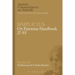 ISBN Simplicius: On Epictetus Handbook 27-53, Anglais, Livre broché, 240 pages