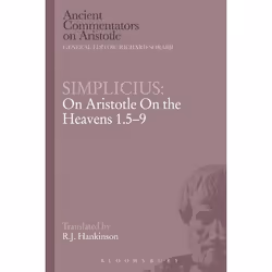 ISBN Simplicius: On Aristotle On the Heavens 1.5-9, histoire, Anglais, Livre broché, 192 pages