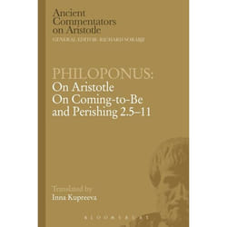 ISBN Philoponus: On Aristotle On Coming to be and Perishing 2.5-11 livre histoire Anglais