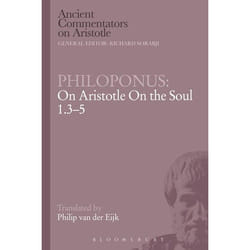 ISBN Philoponus: On Aristotle on the Soul 1.3-5 livre histoire Anglais Livre broché 240 pages