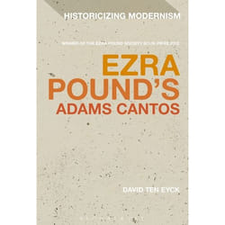 ISBN Ezra Pound's Adams Cantos