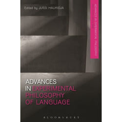 ISBN Advances in Experimental Philosophy of Language livre philosophie Anglais Couverture rigide