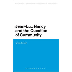 ISBN Jean-Luc Nancy and the Question of Community livre philosophie Anglais Livre broché 256 pages