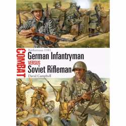 ISBN German Infantryman vs Soviet Rifleman, Anglais, Livre broché, 80 pages