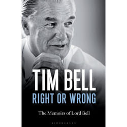 ISBN Right or Wrong (The Memoirs of Lord Bell) Couverture rigide