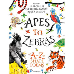 ISBN Apes to Zebras: An A-Z of Shape Poems Couverture rigide