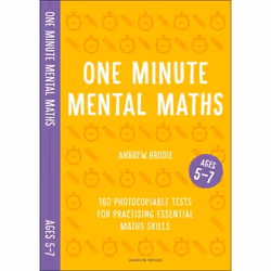 ISBN One Minute Mental Maths for Ages 5-7 (160 photocopiable tests for practising essential maths skills), Anglais, Livre bro ...