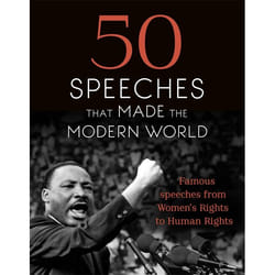 Hachette UK 50 Speeches That Made the Modern World Couverture rigide