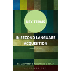 ISBN Key Terms in Second Language Acquisition