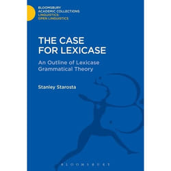 ISBN The Case for Lexicase livre référence & langage Anglais Couverture rigide