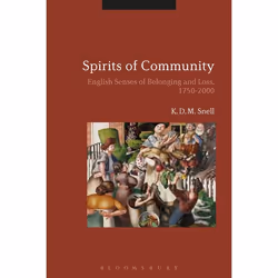 ISBN Spirits of Community (English Senses of Belonging and Loss, 1750-2000), Anglais, Couverture rigide, 360 pages