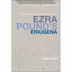 ISBN Ezra Pound's Eriugena, histoire, Anglais, Livre broché, 312 pages