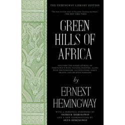 ISBN Green Hills of Africa Livre de poche
