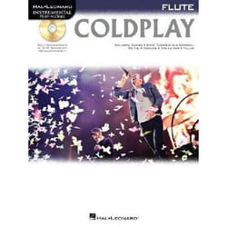 Partitions variété, pop, rock... HAL LEONARD INSTRUMENTAL PLAY ALONG - COLDPLAY - FLUTE Vents