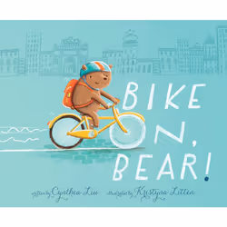 ISBN Bike On, Bear!, Anglais, Couverture rigide, 32 pages