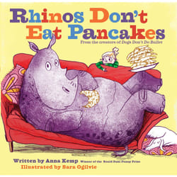 ISBN Rhinos Don't Eat Pancakes livre Anglais Couverture rigide 32 pages