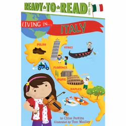 ISBN Living in . . . Italy, Anglais, Livre de poche, 32 pages