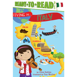 ISBN Living in . . . Italy livre Anglais Livre de poche 32 pages