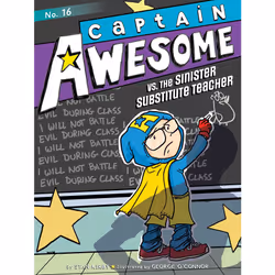 ISBN Captain Awesome vs. the Sinister Substitute Teacher, Anglais, Livre de poche, 128 pages