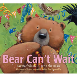 Simon &amp; Schuster Bear Can't Wait, Animaux, Anglais, Couverture rigide, 40 pages