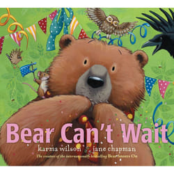 Simon & Schuster Bear Can't Wait livre Animaux Anglais Couverture rigide