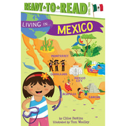 ISBN Living in . . . Mexico Livre de poche
