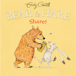 ISBN Bear & Hare Share!, Anglais, Couverture rigide, 32 pages