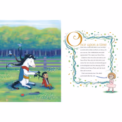 Simon & Schuster Snow Pony and the Seven Miniature Ponies livre Pour enfants Anglais Couverture rigide