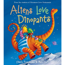ISBN Aliens Love Dinopants Couverture rigide