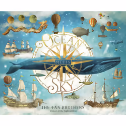 ISBN Ocean Meets Sky, Anglais, Couverture rigide, 48 pages