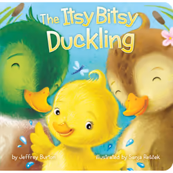 ISBN The Itsy Bitsy Duckling, Anglais, Couverture rigide, 16 pages
