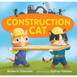 ISBN Construction Cat, fiction litéraire, Anglais, Couverture rigide, 40 pages