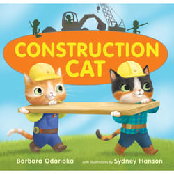 ISBN Construction Cat livre fiction litéraire Anglais Couverture rigide 40 pages