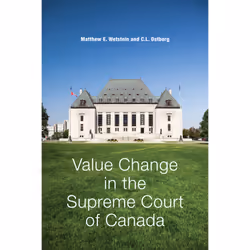 ISBN Value Change in the Supreme Court of Canada, Anglais, 360 pages